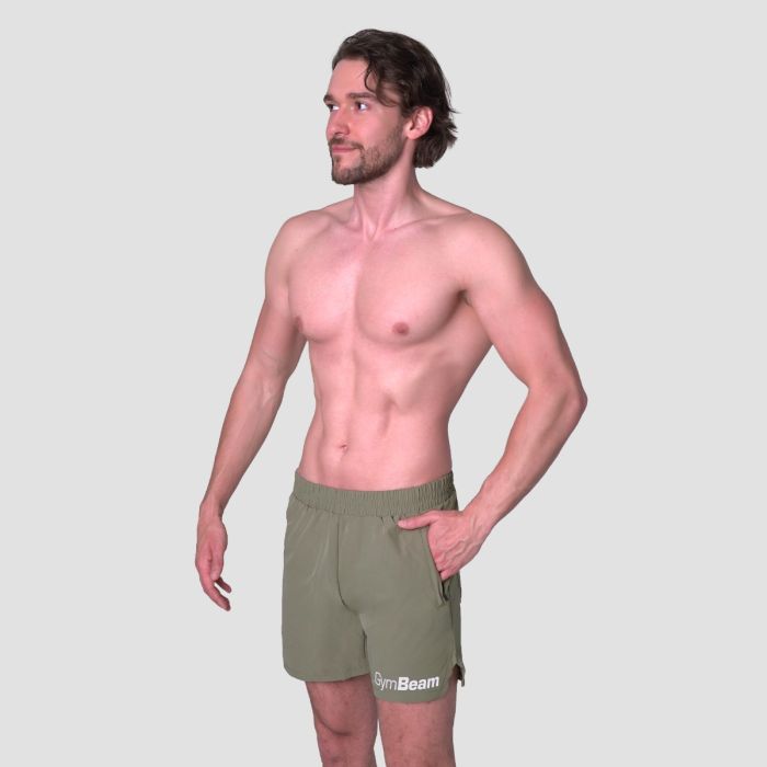 Kratke hlače Light Essence Green - GymBeam XXL