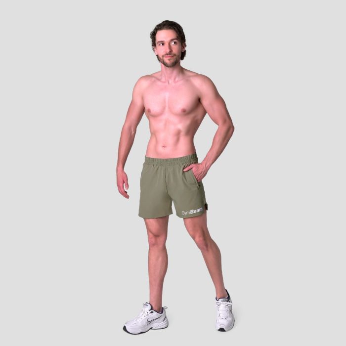 Kratke hlače Light Essence Green - GymBeam XXL