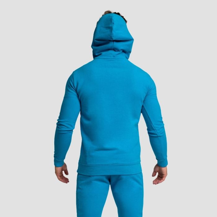Muška dukserica Limitless Hoodie Aquamarine - GymBeam S