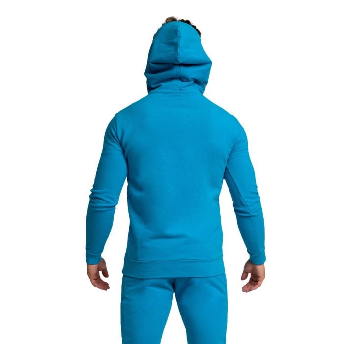 Muška dukserica Limitless Hoodie Aquamarine - GymBeam S