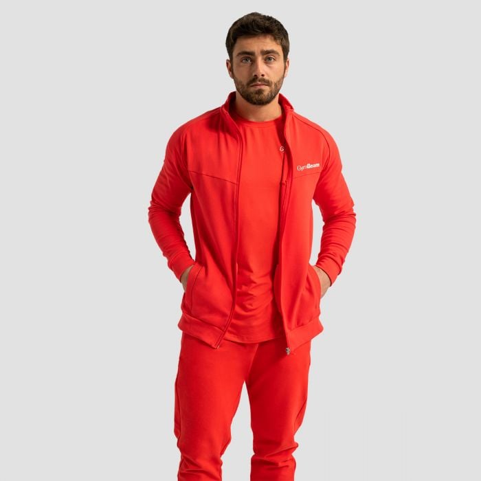 Muška majica Limitless Hot Red - GymBeam XXL