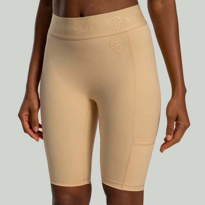 Ženske kratke biciklističke hlače Lunar Sandshell - STRIX S