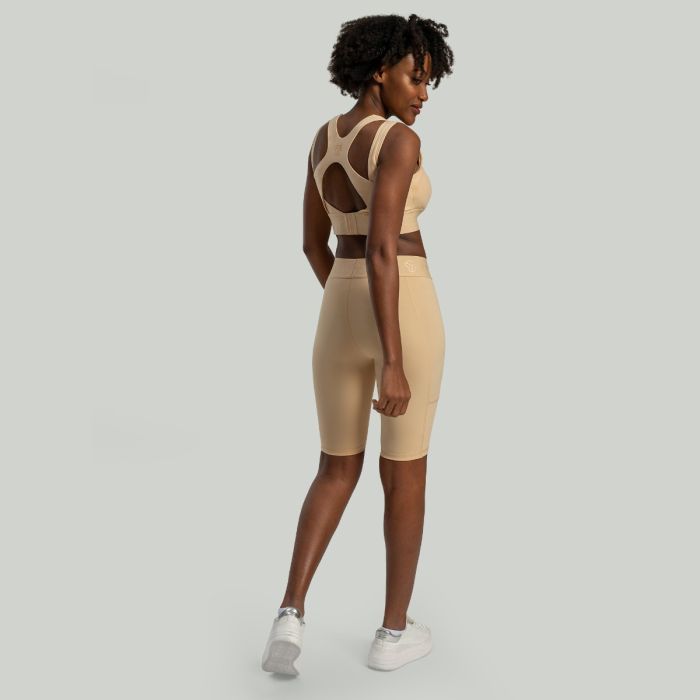 Ženske kratke biciklističke hlače Lunar Sandshell - STRIX S