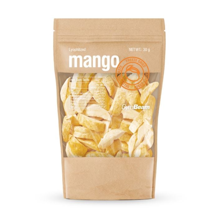 Liofilizirani mango - GymBeam 100 g