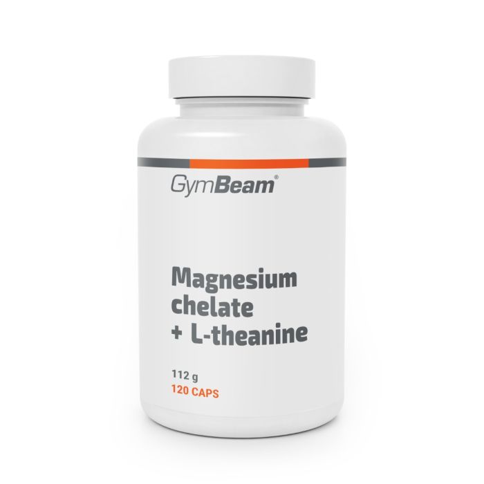 Magnezijev kelat + L-teanin - GymBeam 120 kaps.