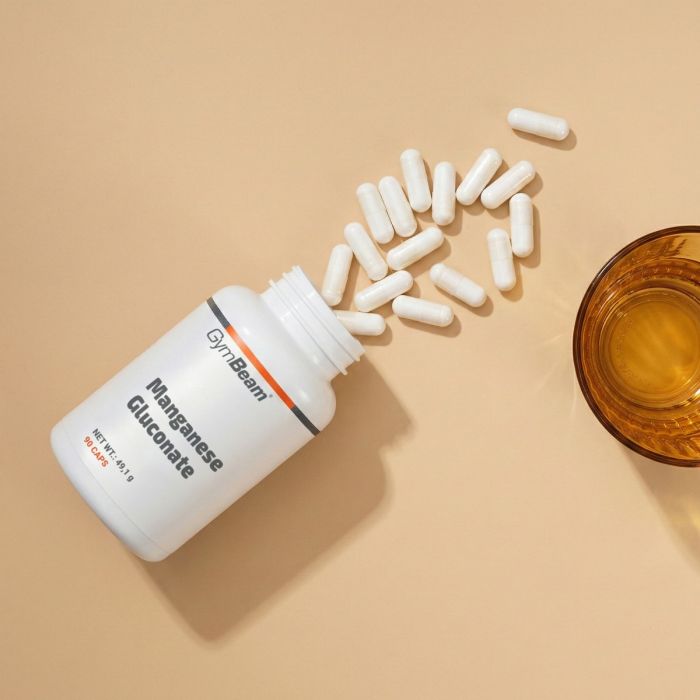 Manganese gluconate - GymBeam 90 caps
