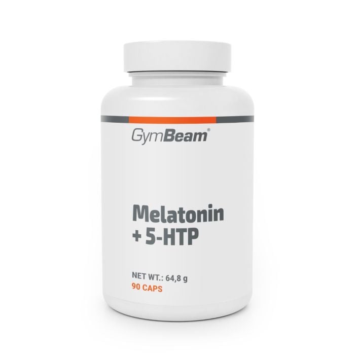 Melatonin + 5-HTP - GymBeam 90 kaps.