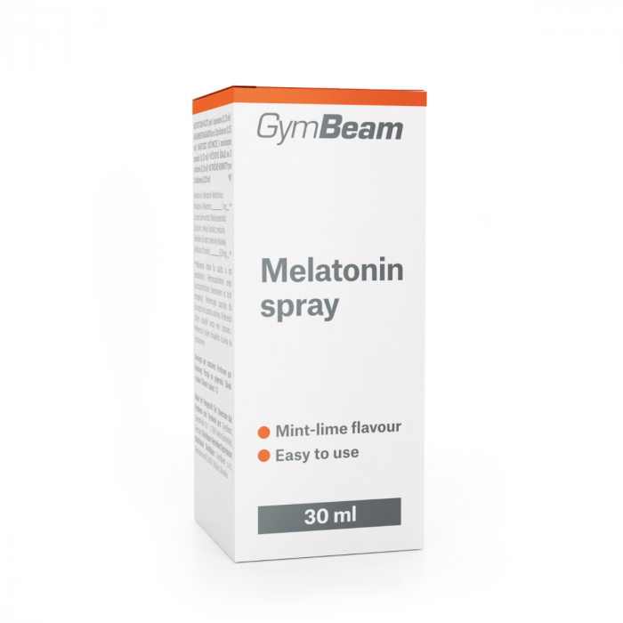 Melatonin sprej - GymBeam 30 ml - limeta & menta
