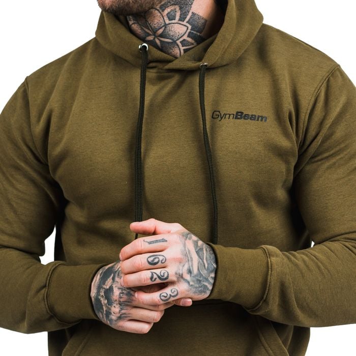 Dukserica Athlete Military Green Black - GymBeam M