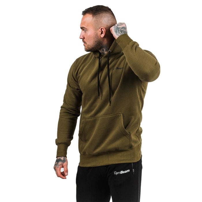 Dukserica Athlete Military Green Black - GymBeam M