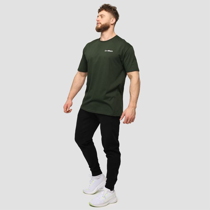 Muška majica Basic Green - GymBeam L