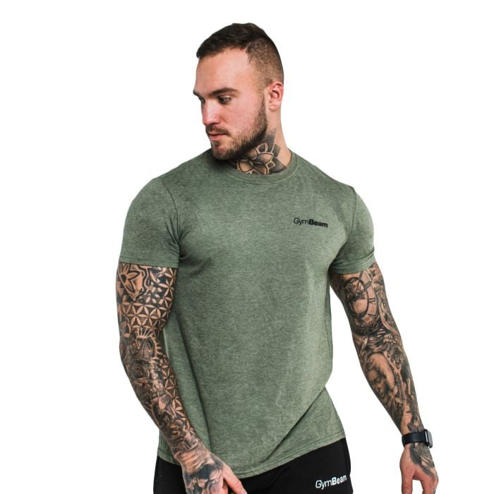 Majica Basic Heather Military - GymBeam M