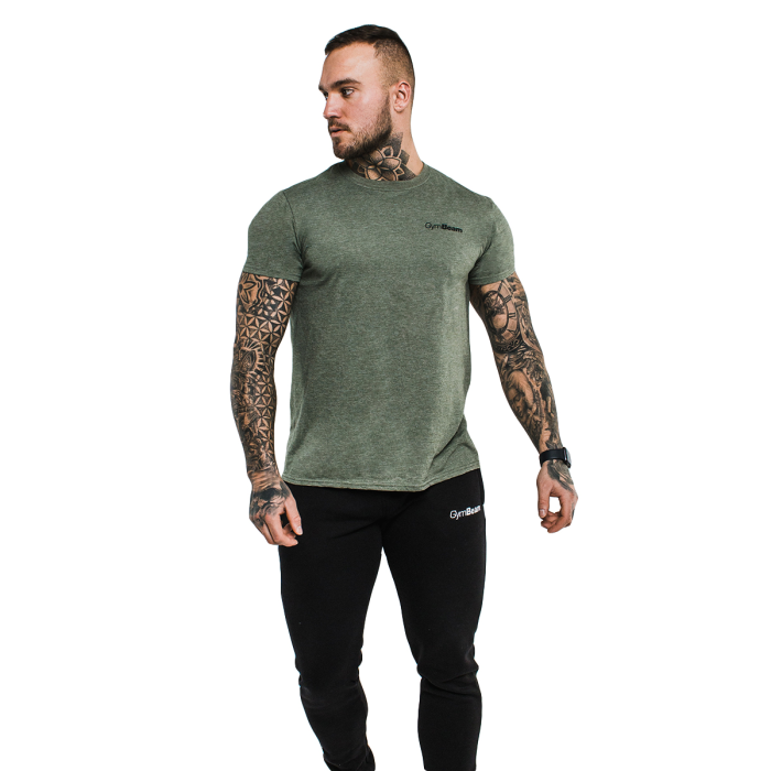 Majica Basic Heather Military - GymBeam M