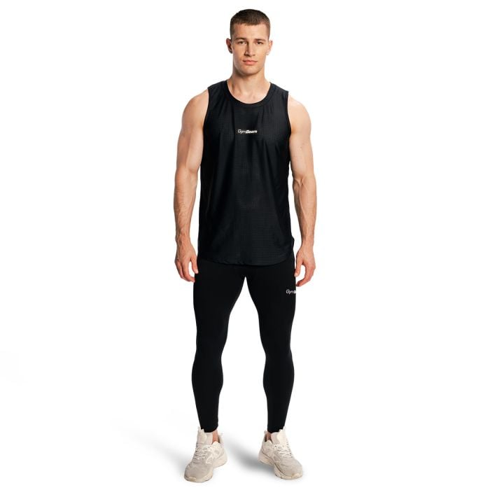 Muška majica bez rukava Combat Black - GymBeam L