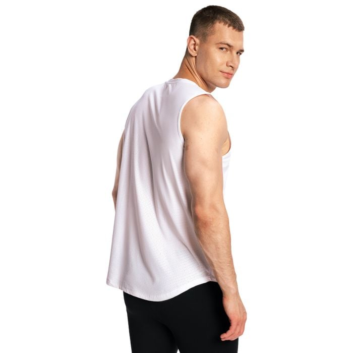 Muška majica bez rukava Combat White - GymBeam XL