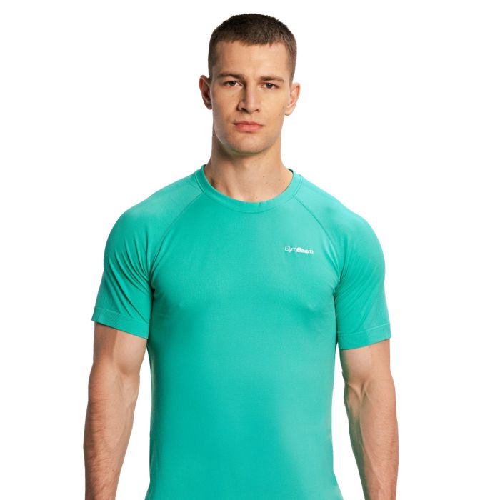 Muška majica Pulse X Running Green - GymBeam XXL
