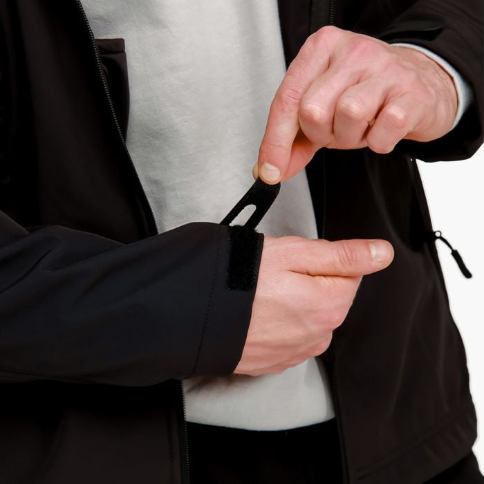 Muška softshell jakna Black - GymBeam L