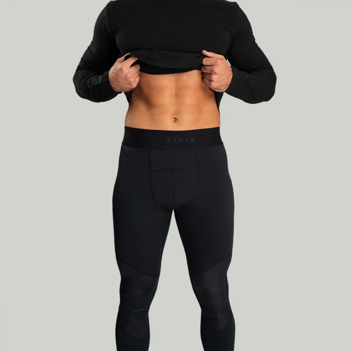 Muške tajice Nebula Black - STRIX M