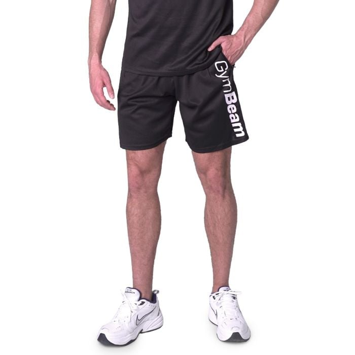 Kratke hlače Mesh Essence Black - GymBeam XL