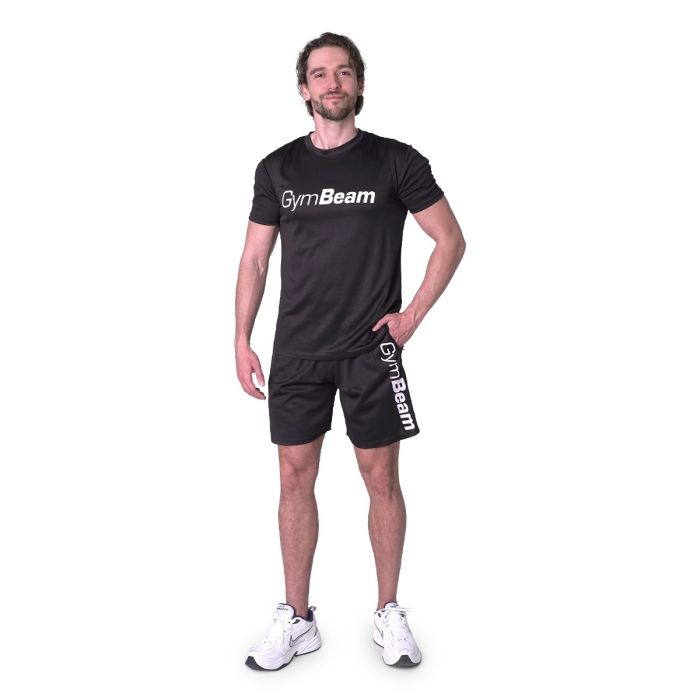 Kratke hlače Mesh Essence Black - GymBeam XL