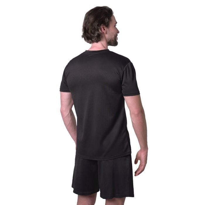 Majica Mesh Essence Black - GymBeam XXL
