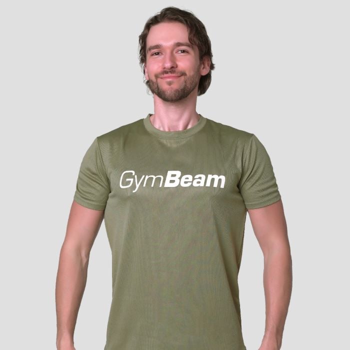 Majica Mesh Essence Green - GymBeam M