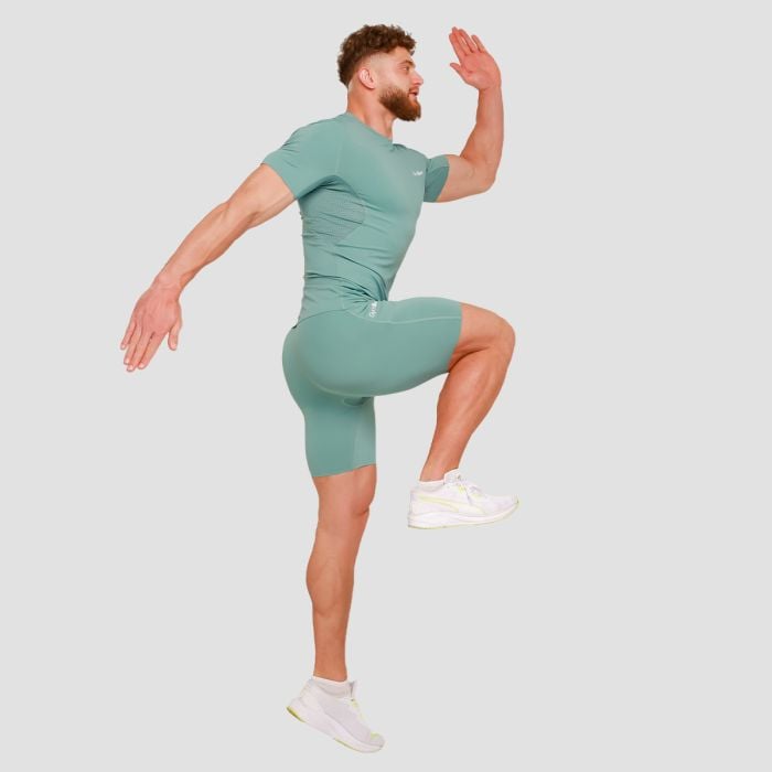 Kompresijska majica High Blue - GymBeam L