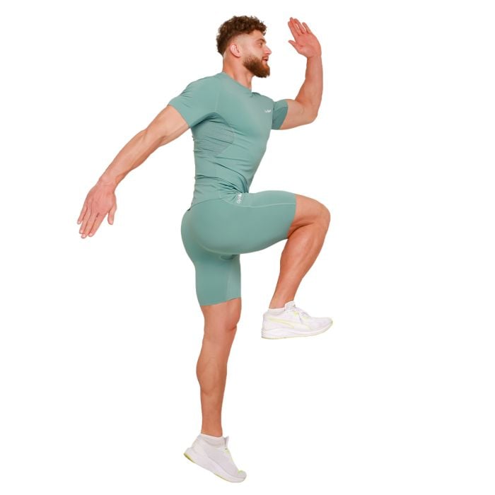 Kompresijska majica High Blue - GymBeam L