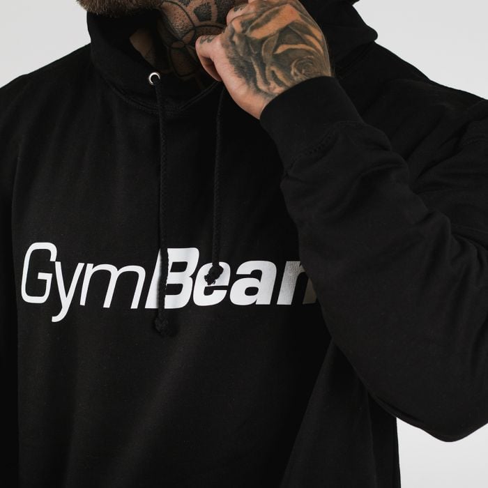 Dukserica PRO Hoodie Black - GymBeam XXL