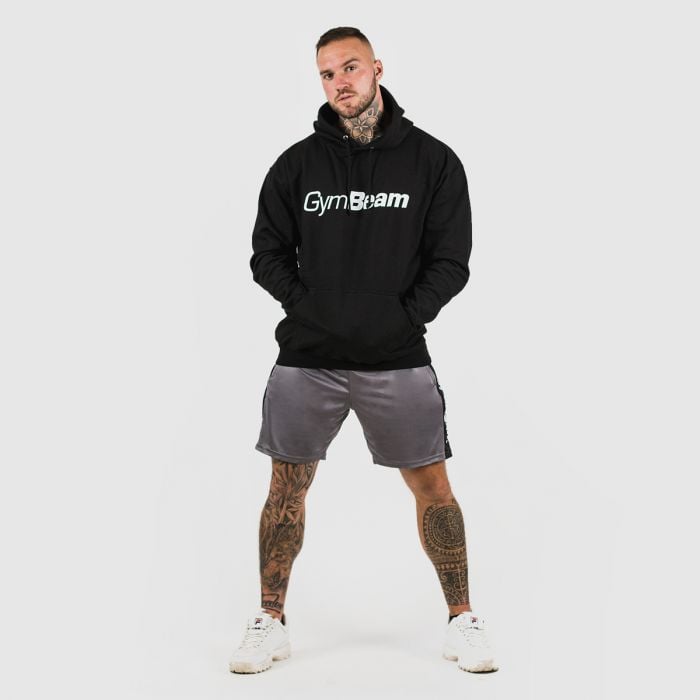 Dukserica PRO Hoodie Black - GymBeam XXL
