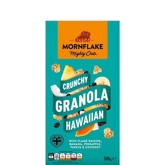 Hrskava Granola Hawaiian 500 g - Mornflake