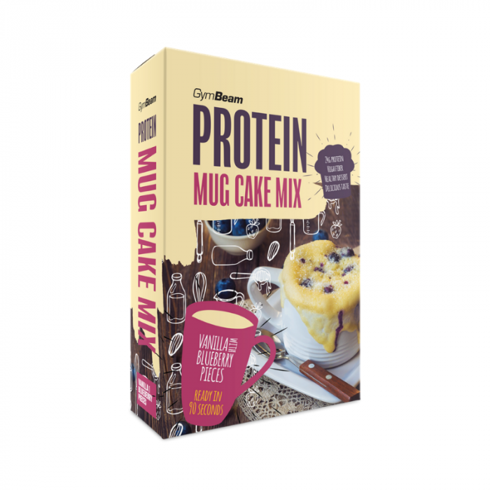Proteinski Mug Cake Mix 500 g - GymBeam čokolada s komadićima čokolade