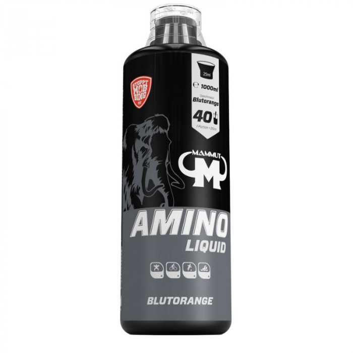 Amino Liquid - Mammut Nutrition 500 ml - crvena naranča