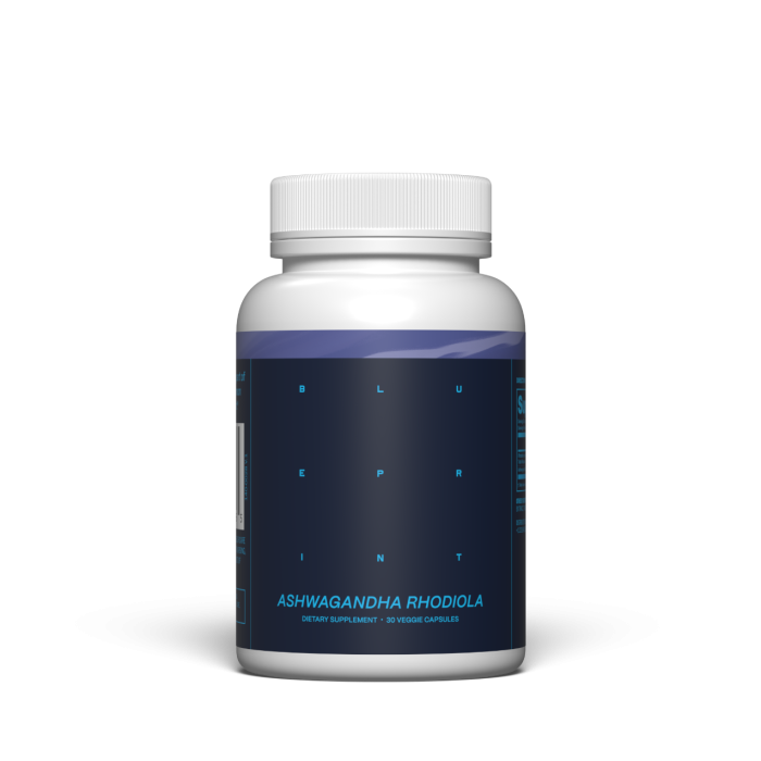 Ashwagandha & Rhodiola - Blueprint by Bryan Johnson 30 καψ.