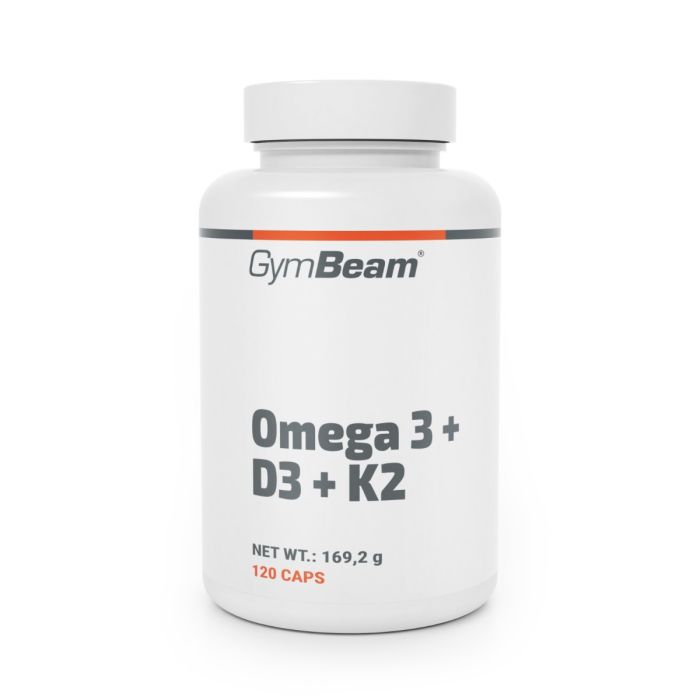 Omega 3 + D3 + K2 - GymBeam 120 caps
