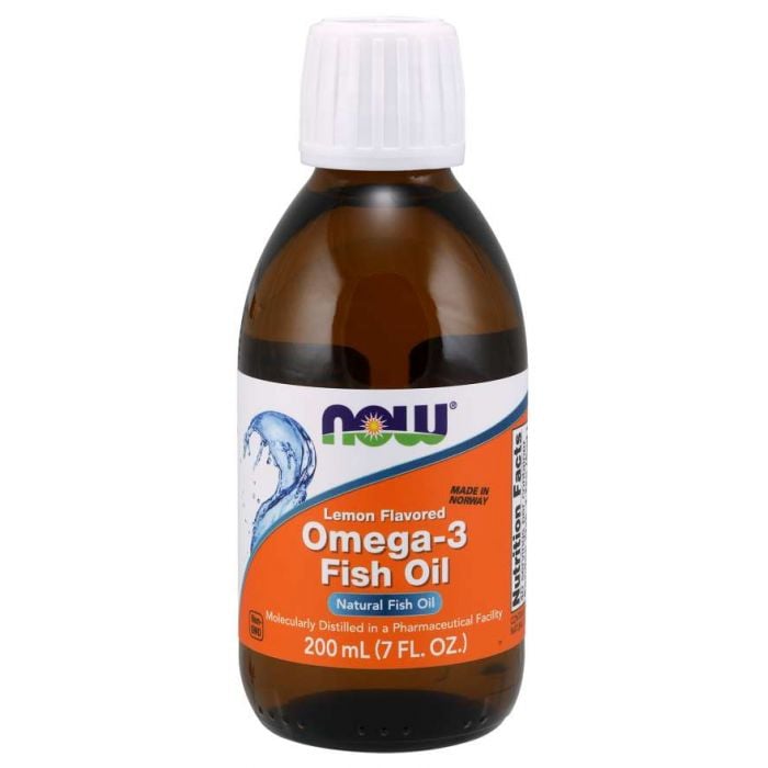 Omega-3 Fish Oil Liquid - NOW Foods