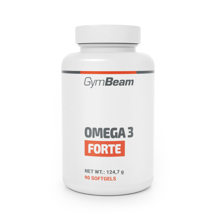 Omega 3 Forte - GymBeam 90 kaps. - 01