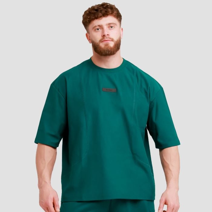 Muška oversized majica Unstoppable Green - GymBeam L