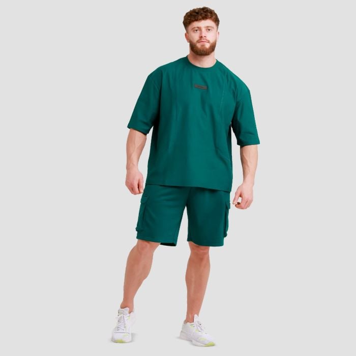 Muška oversized majica Unstoppable Green - GymBeam L