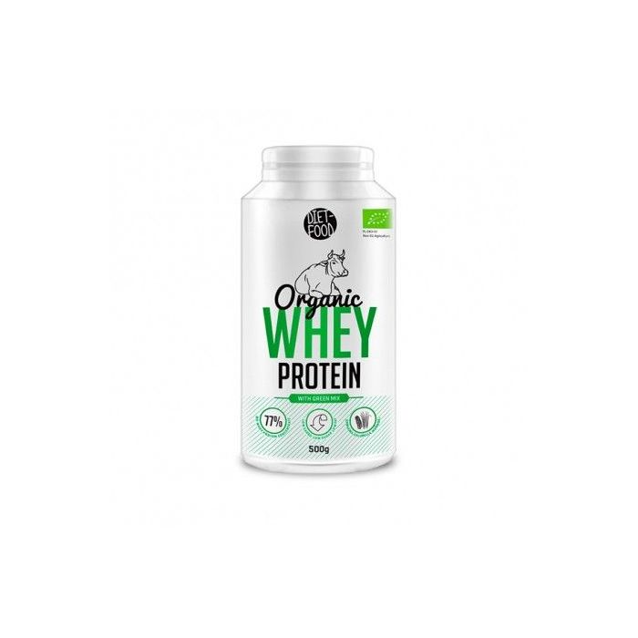 Organic Whey Protein with Green Mix - Diet Food