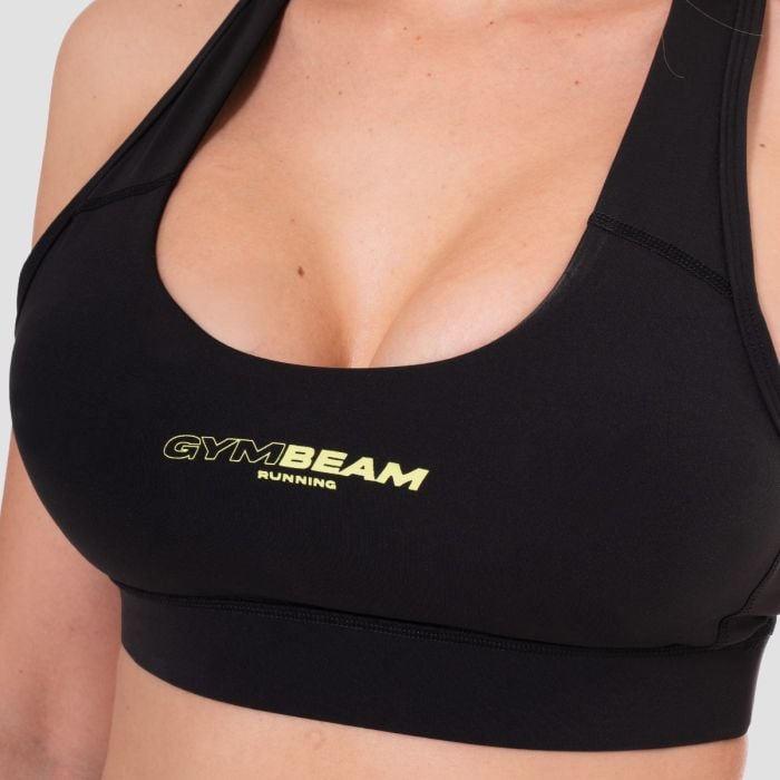 Pace Sports Bra Black - GymBeam M