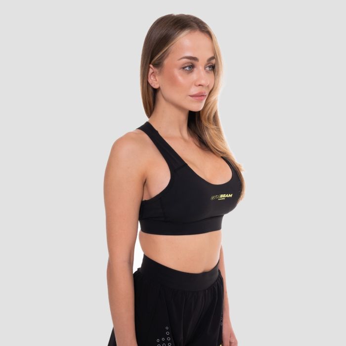 Pace Sports Bra Black - GymBeam M