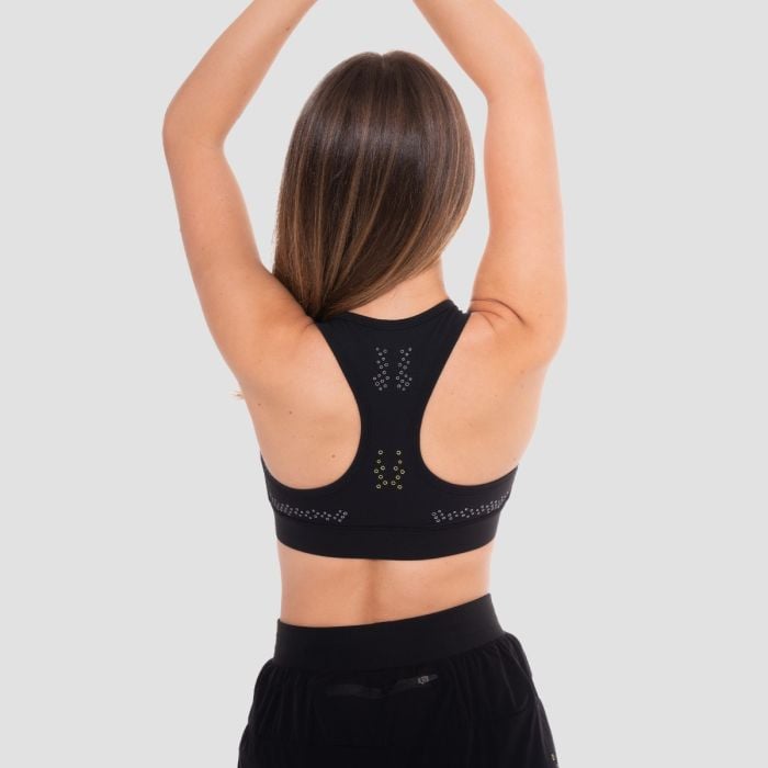 Pace Sports Bra Black - GymBeam M