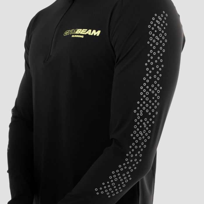 Pace Longsleeve Black - GymBeam XXL