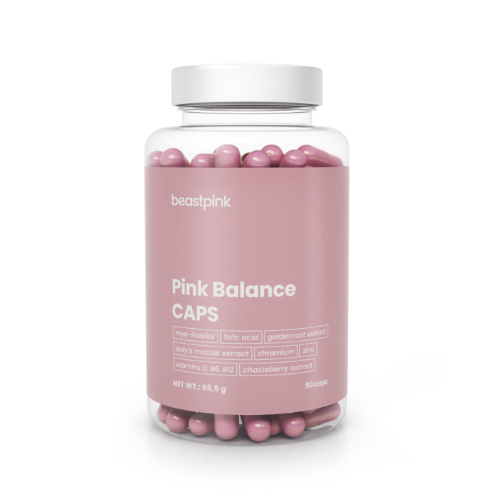 Pink Balance - GymBeam 90 caps
