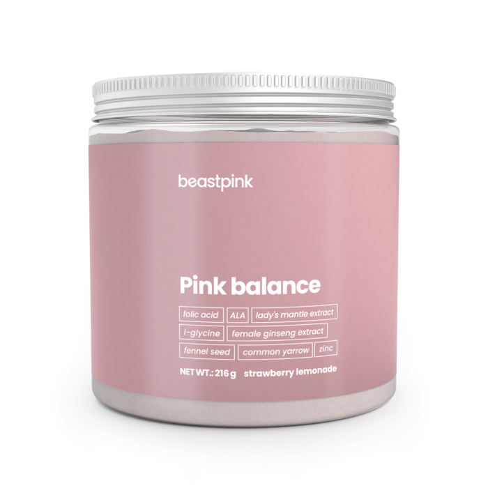 Pink Balance - BeastPink 216 g - jagoda - limunada