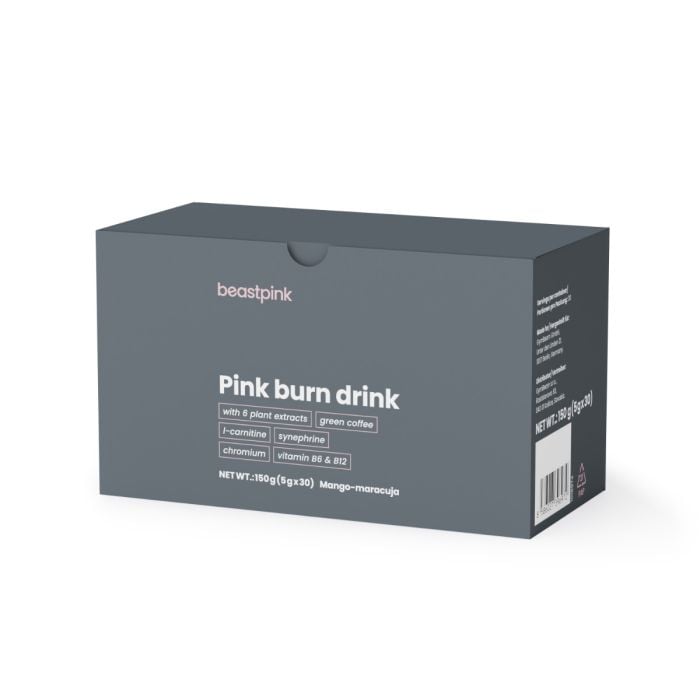 Pink Burn Drink - GymBeam 150 g - limun