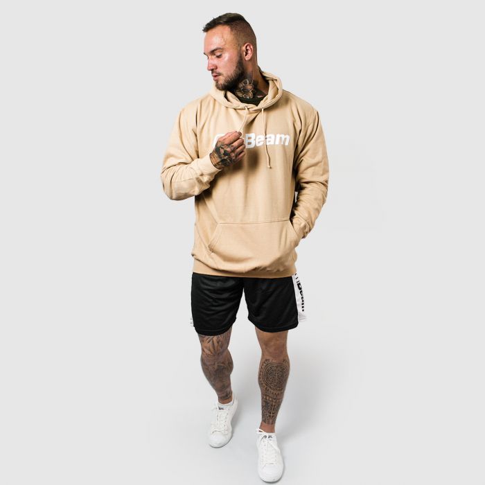 Dukserica PRO Hoodie Sand - GymBeam XXL - krem