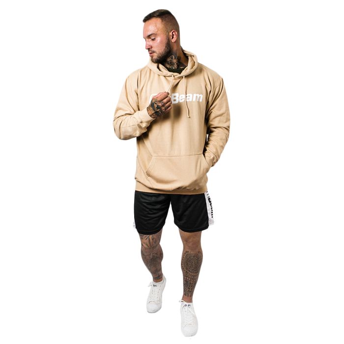 Dukserica PRO Hoodie Sand - GymBeam XXL - krem