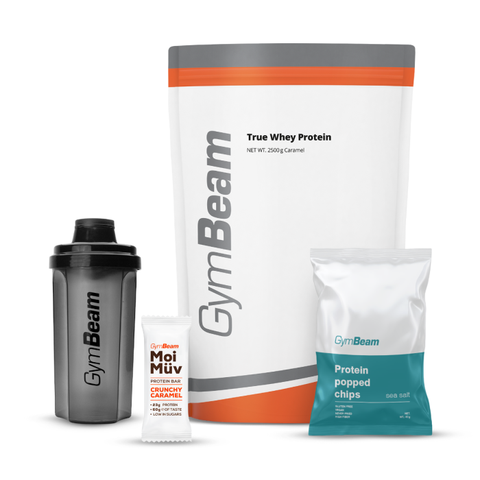 True Whey - GymBeam 2500 g - čokolada - 00